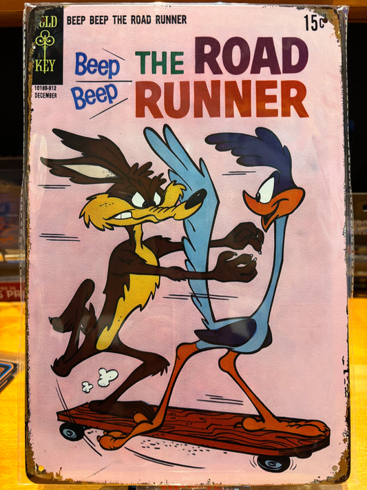 ROAD RUNNER ブリキ看板　サインボード