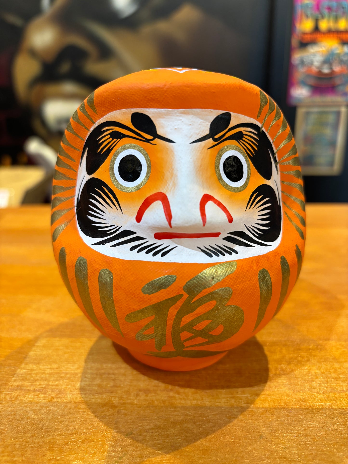 カスタム達磨「DARUMA ROXX」オレンジ