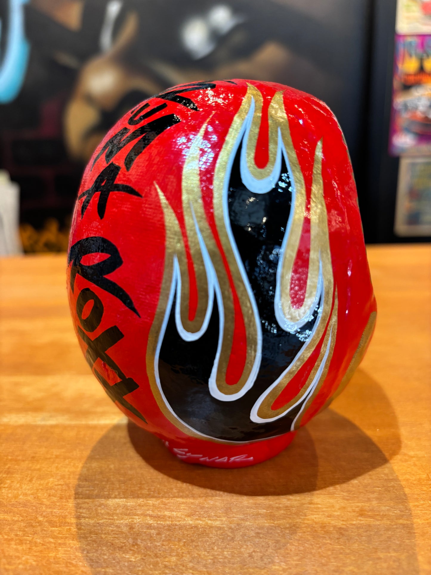 カスタム達磨「DARUMA ROXX」 レッド