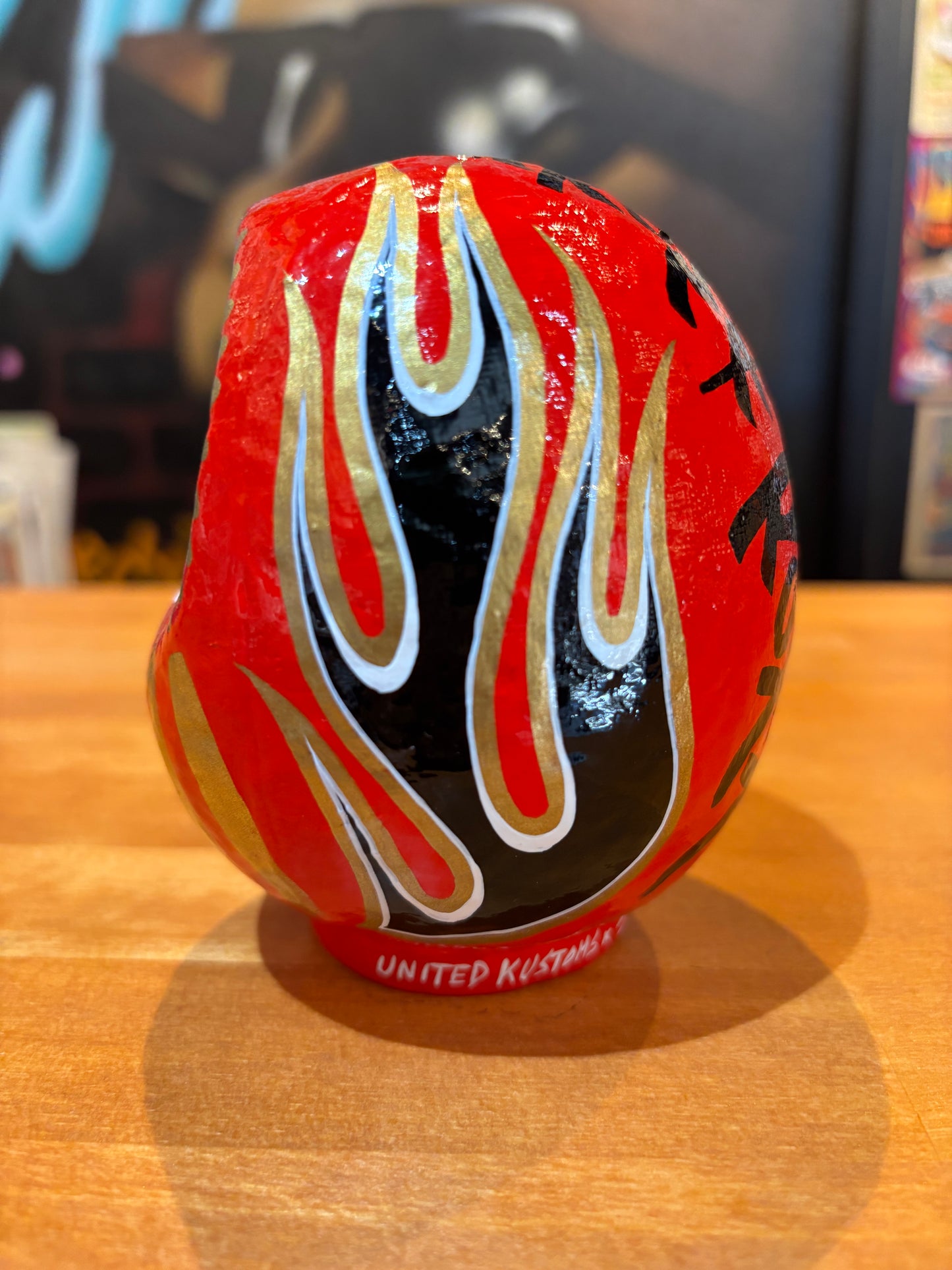 カスタム達磨「DARUMA ROXX」 レッド