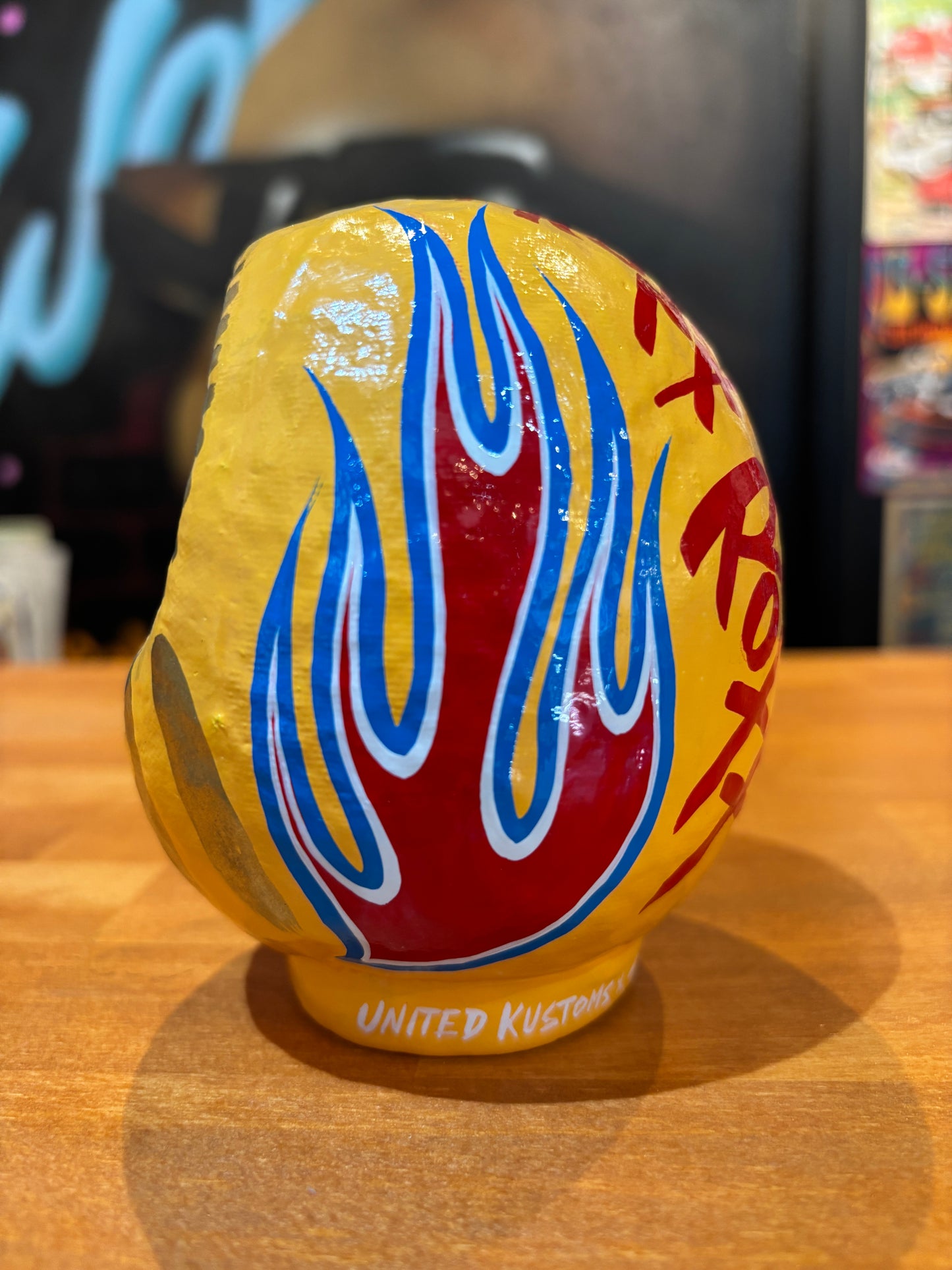 カスタム達磨「DARUMA ROXX」 イエロー