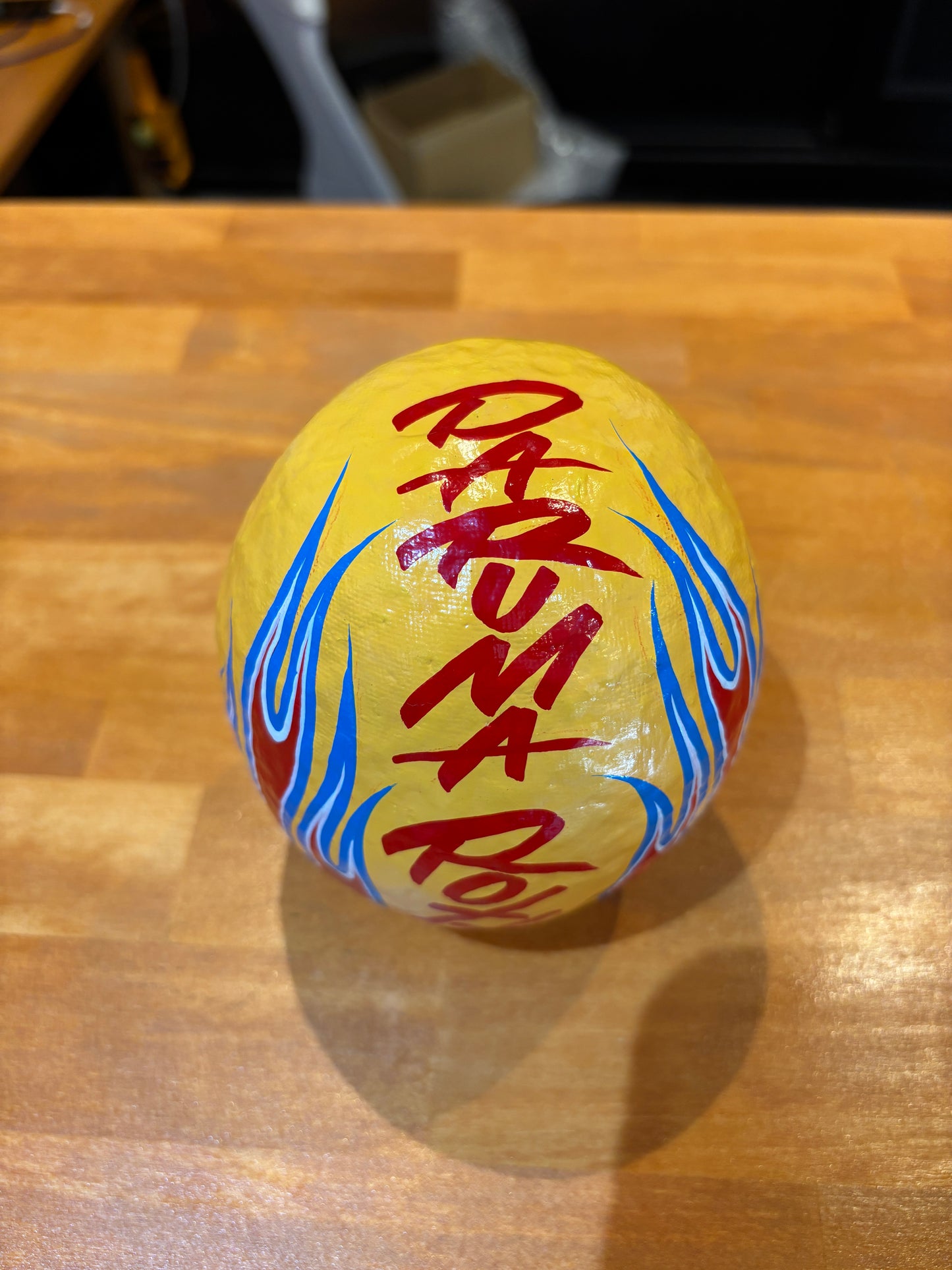 カスタム達磨「DARUMA ROXX」 イエロー