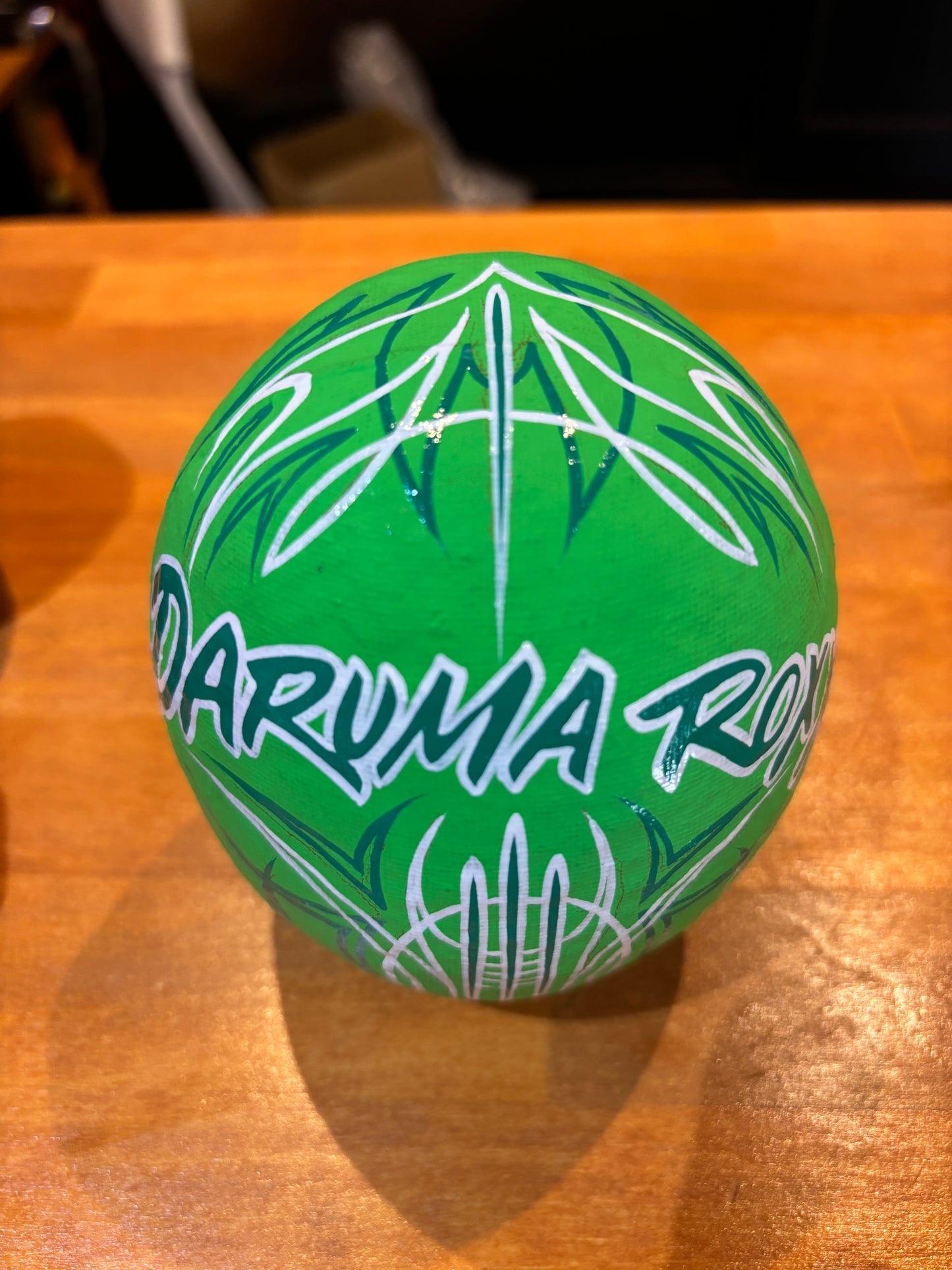 カスタム達磨「DARUMA ROXX」 ライトグリーン