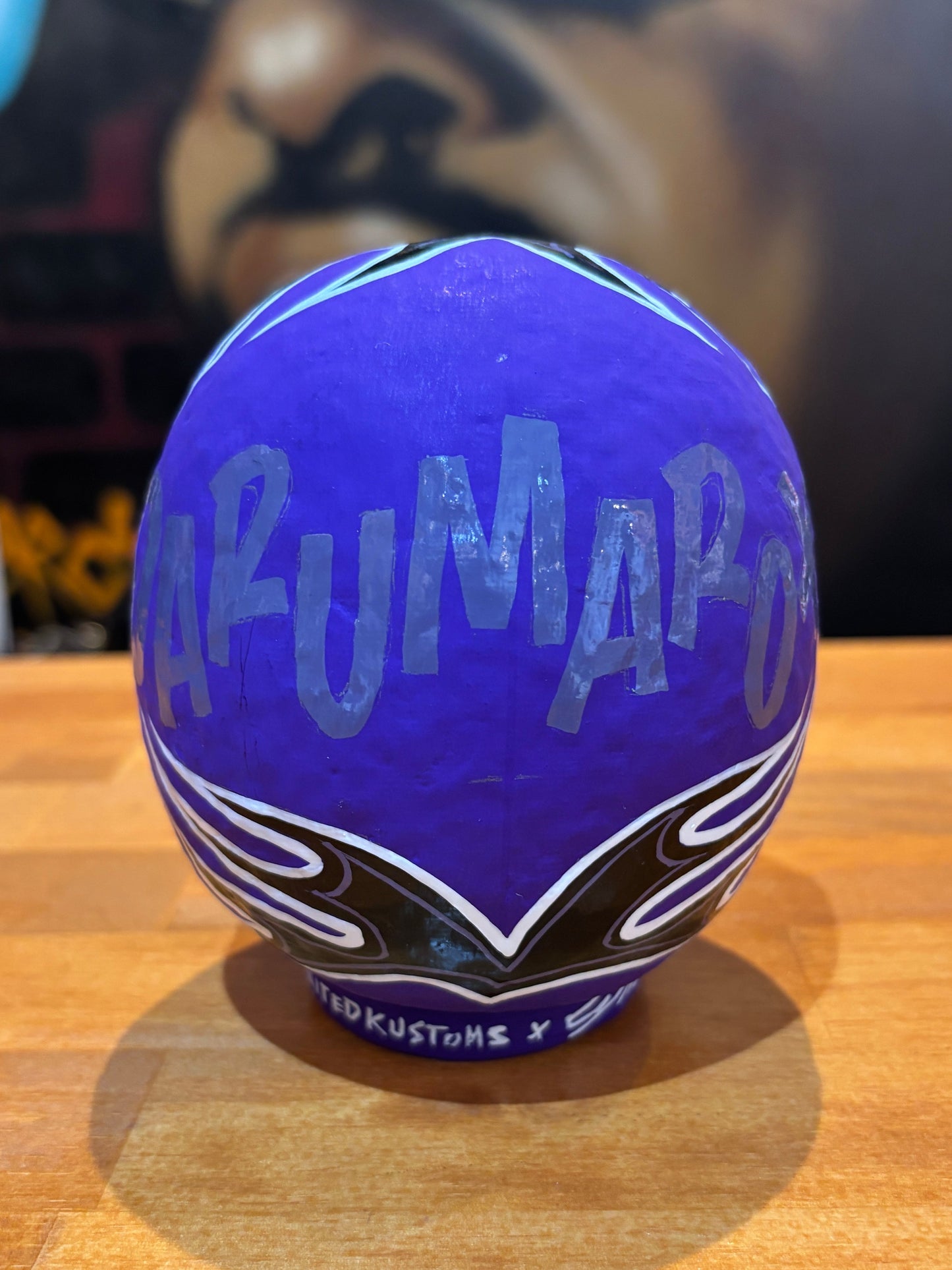 カスタム達磨「DARUMA ROXX」 2nd  パープル