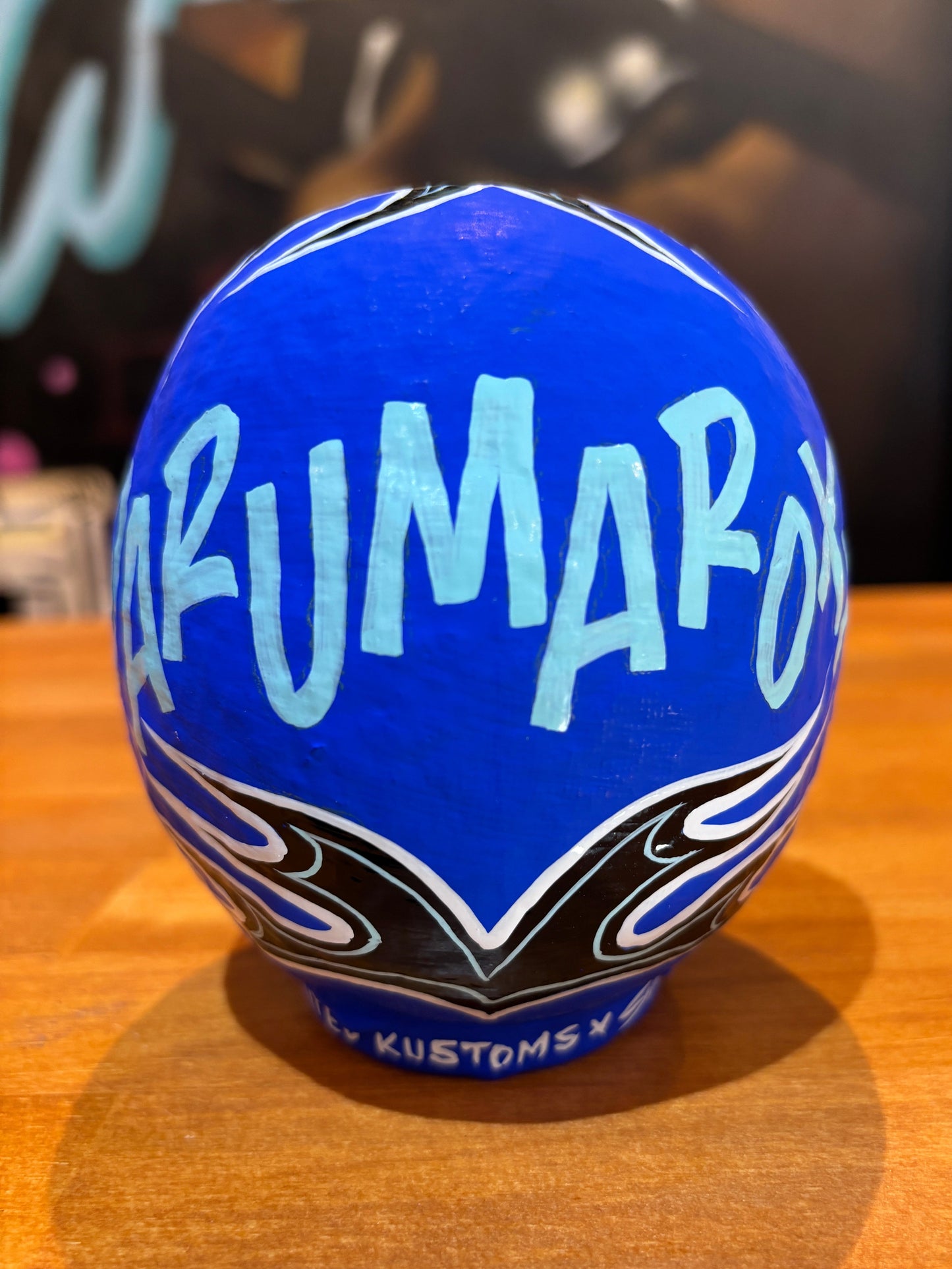 カスタム達磨「DARUMA ROXX」 2nd  ブルー