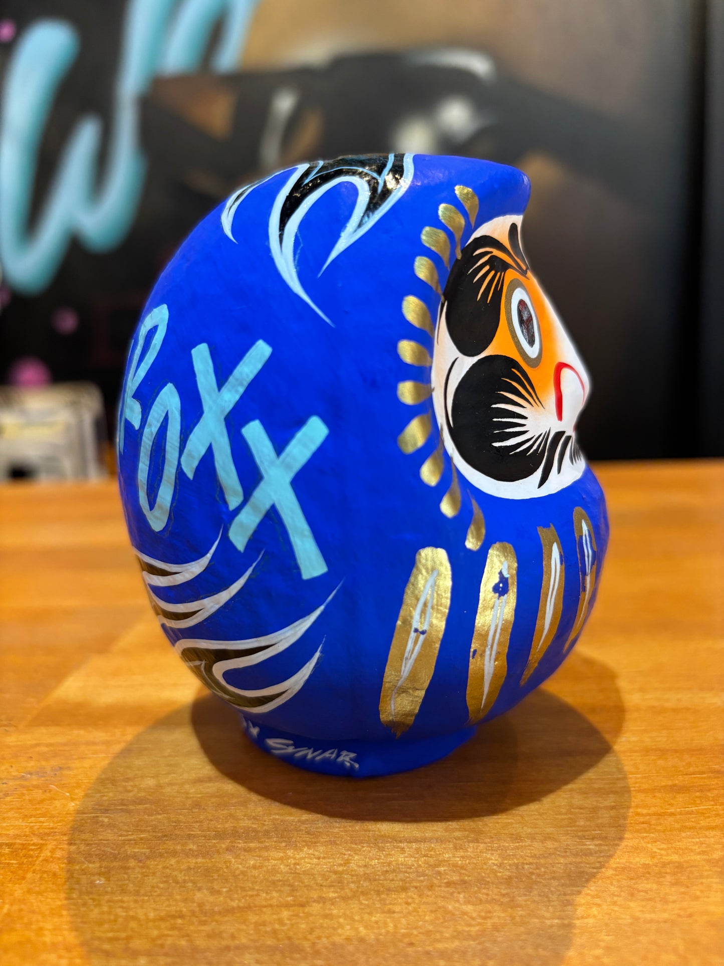 カスタム達磨「DARUMA ROXX」 2nd  ブルー