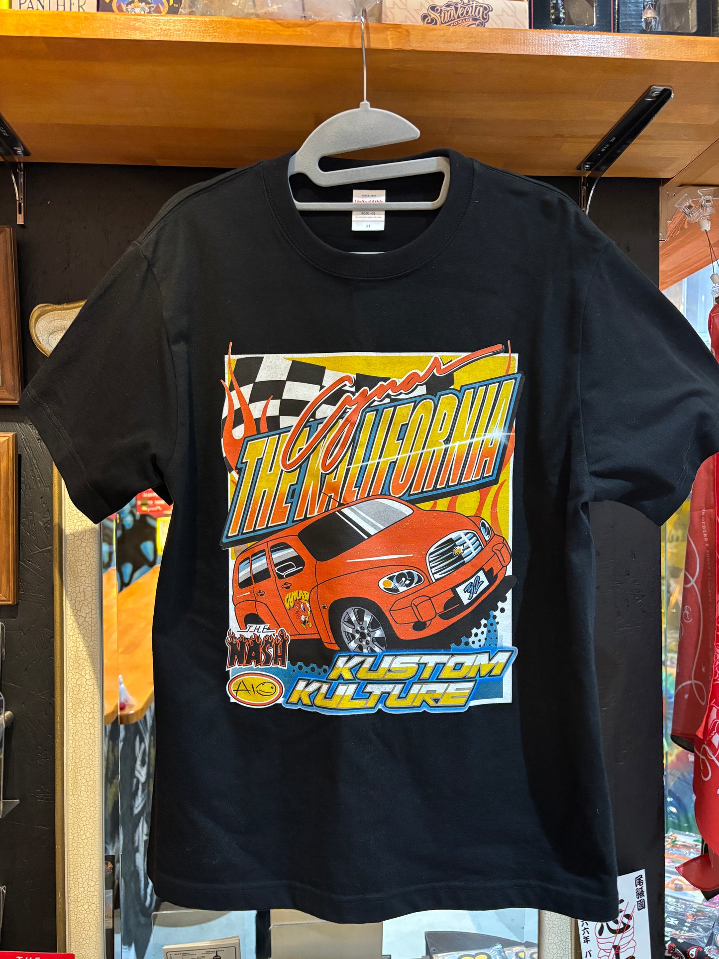 THE KALIFORNIA 「KUSTOM KULTURE H.H.R」Tシャツ ホワイト