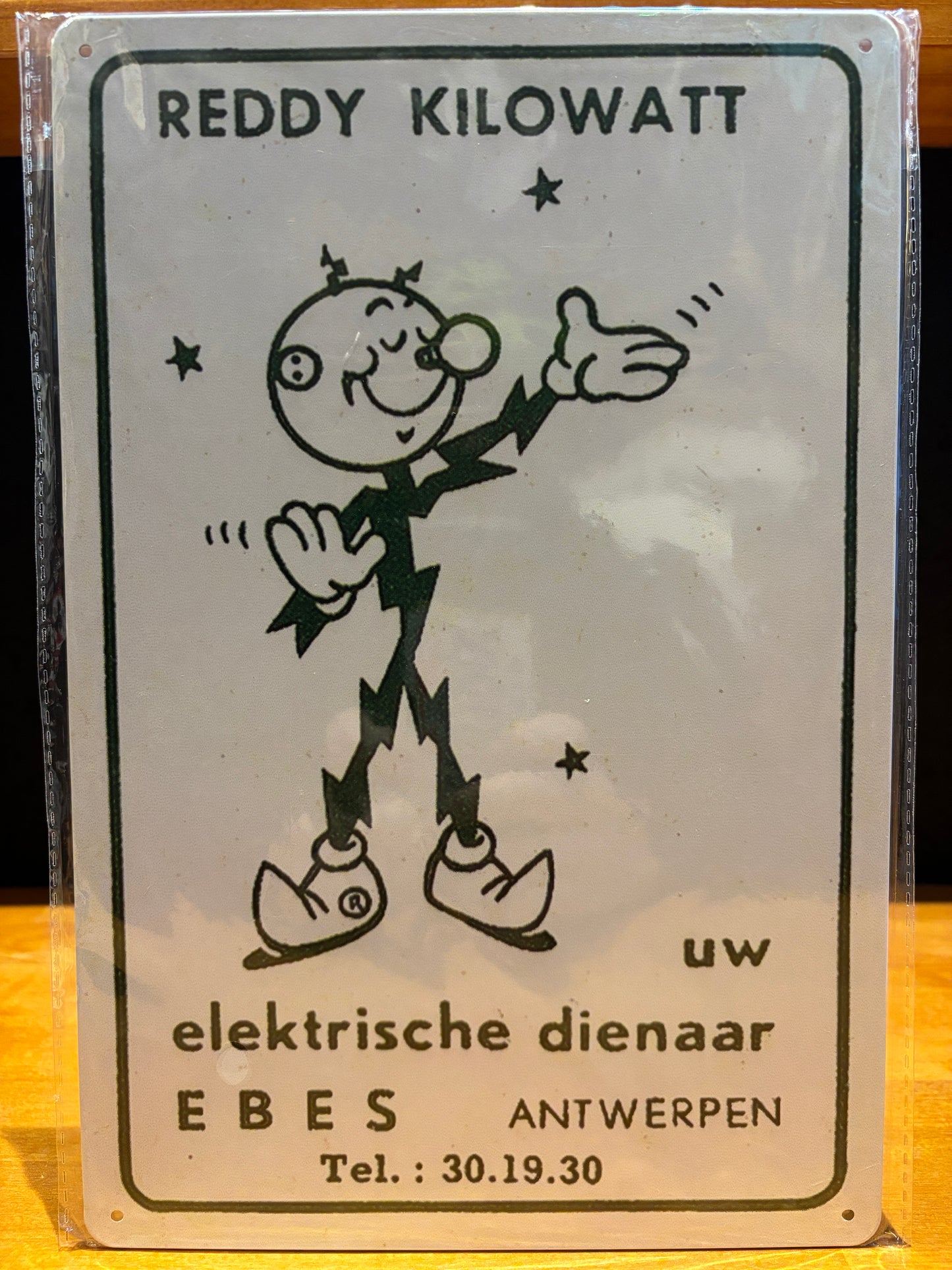 Reddy Kilowatt サインボード　メタルサイン　A4