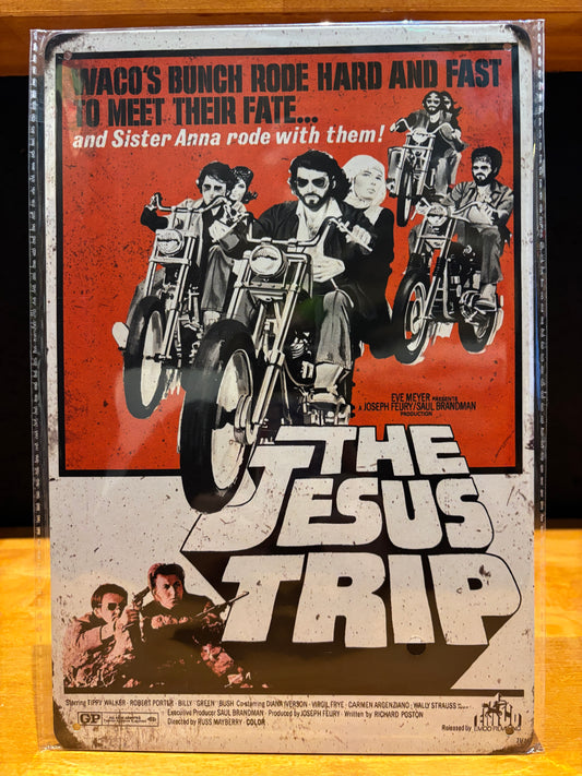 THE JESUS TRIP  サインボード　メタルサイン　A4