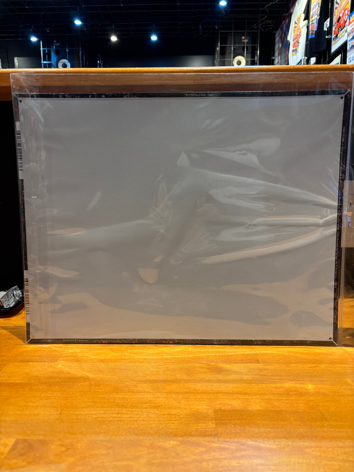 FIRESTONE SERVICE  ブリキ  ティン ガレージ  サイン 　