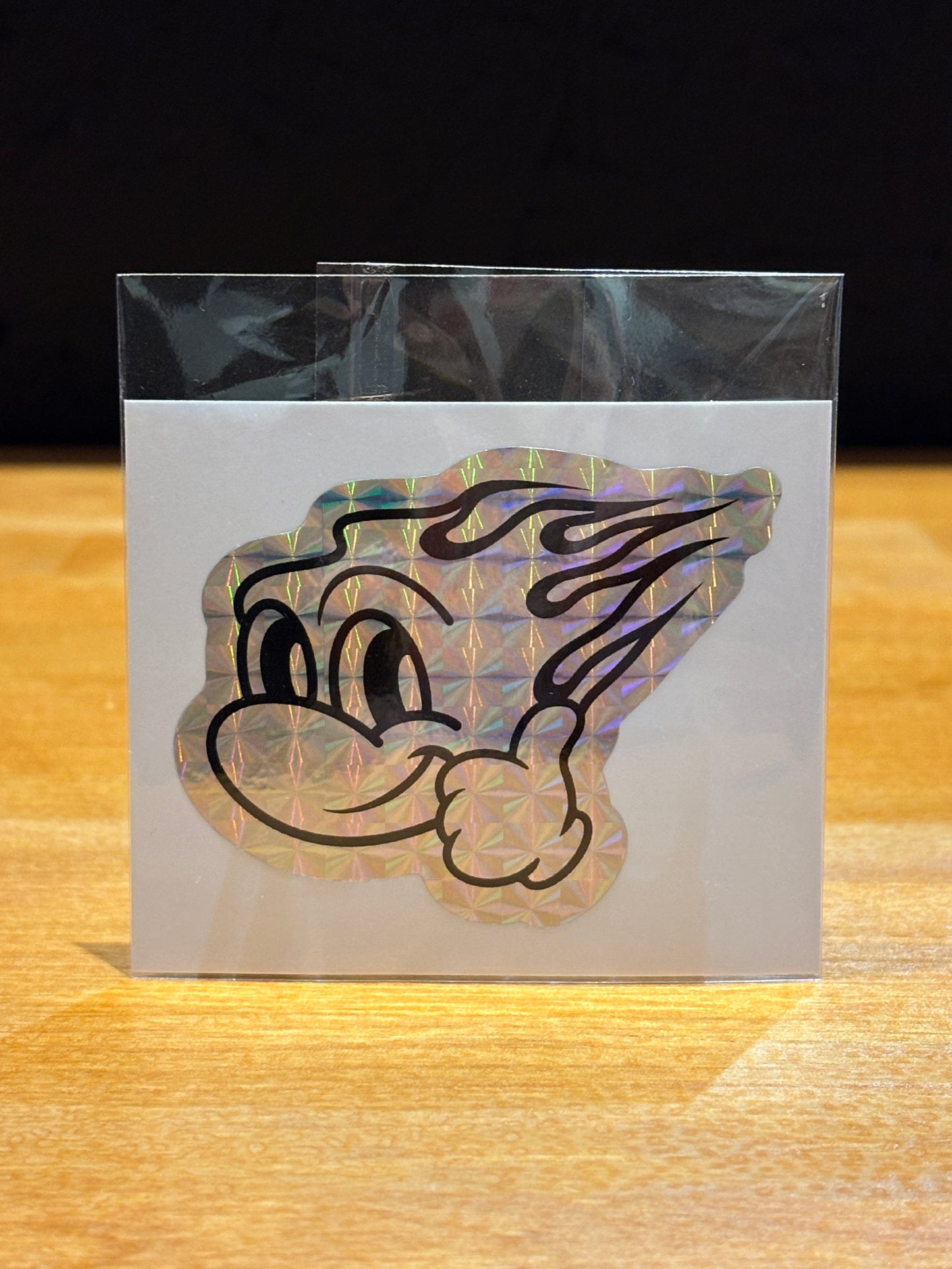 UNITED KUSTOMS 「MERAMERA BOY」ステッカー 小