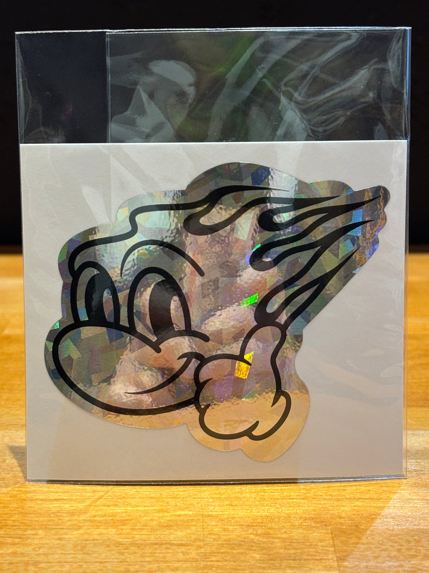 UNITED KUSTOMS 「MERAMERA BOY」ステッカー 大