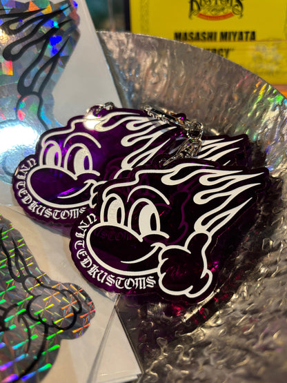 UNITED KUSTOMS 「MERAMERA  BOY」アクリルキーホルダー