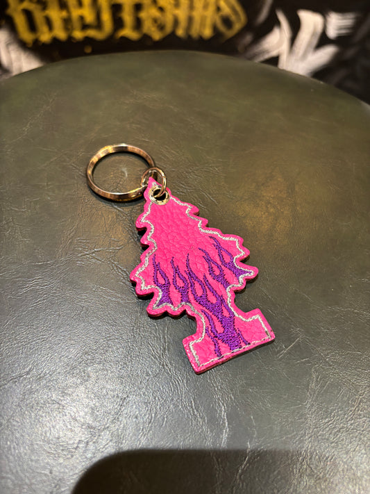 DINER  RACER 「Genuine Leather Soul Charm」ハンドメイドキーホルダー　