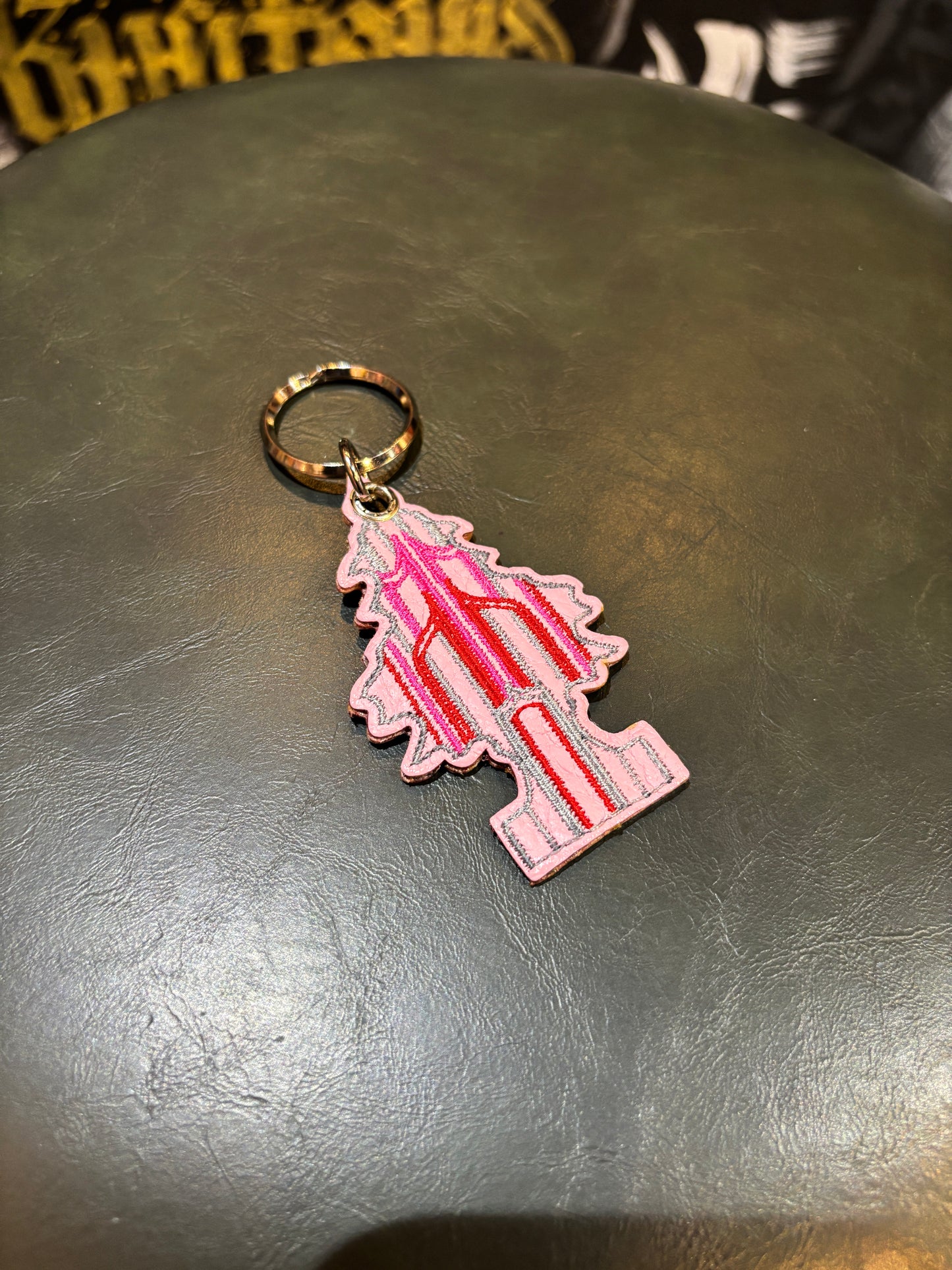 DINER  RACER 「Genuine Leather Soul Charm」ハンドメイドキーホルダー　