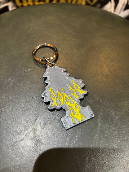 DINER  RACER 「Genuine Leather Soul Charm」ハンドメイドキーホルダー　