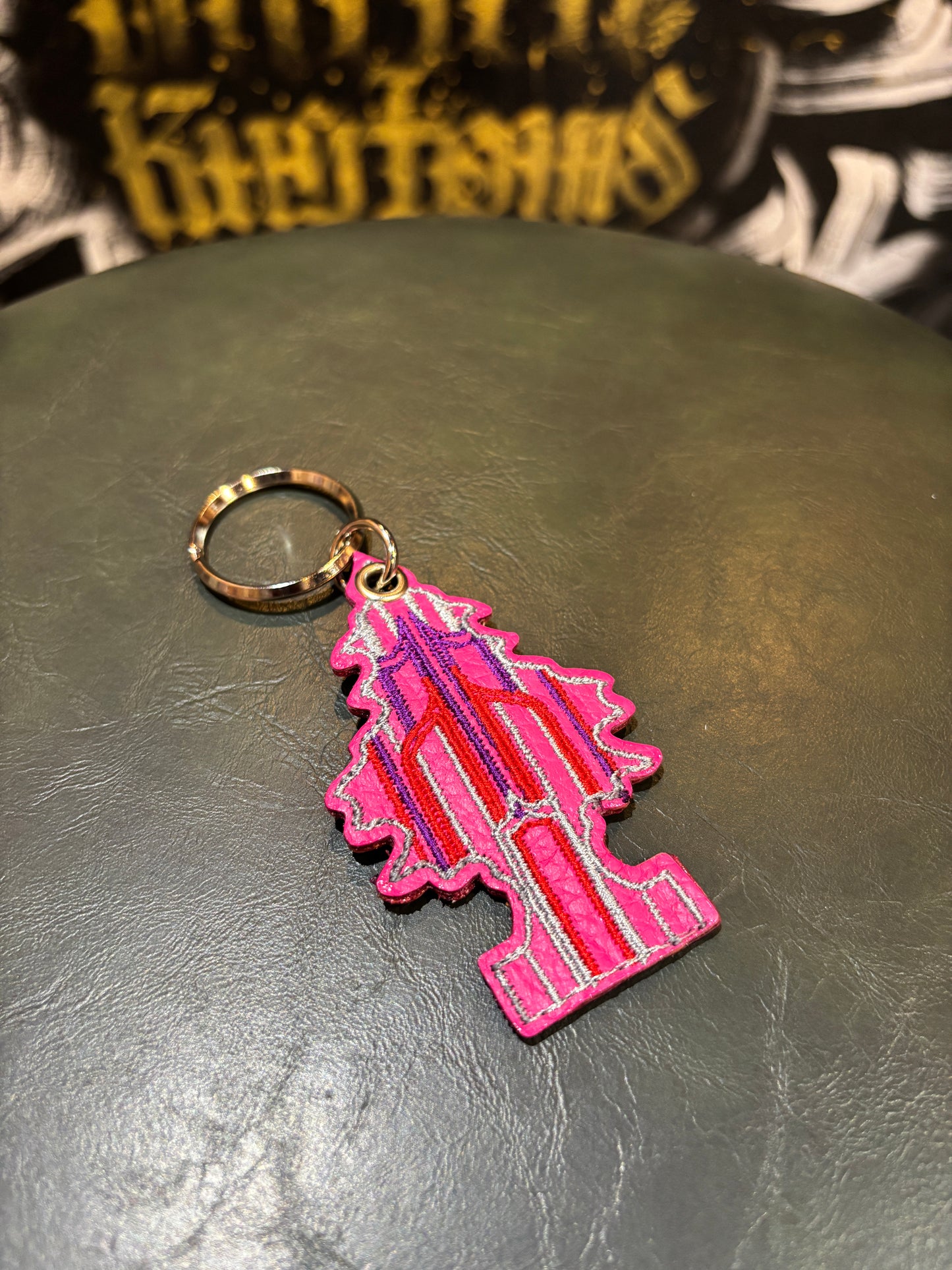 DINER  RACER 「Genuine Leather Soul Charm」ハンドメイドキーホルダー　