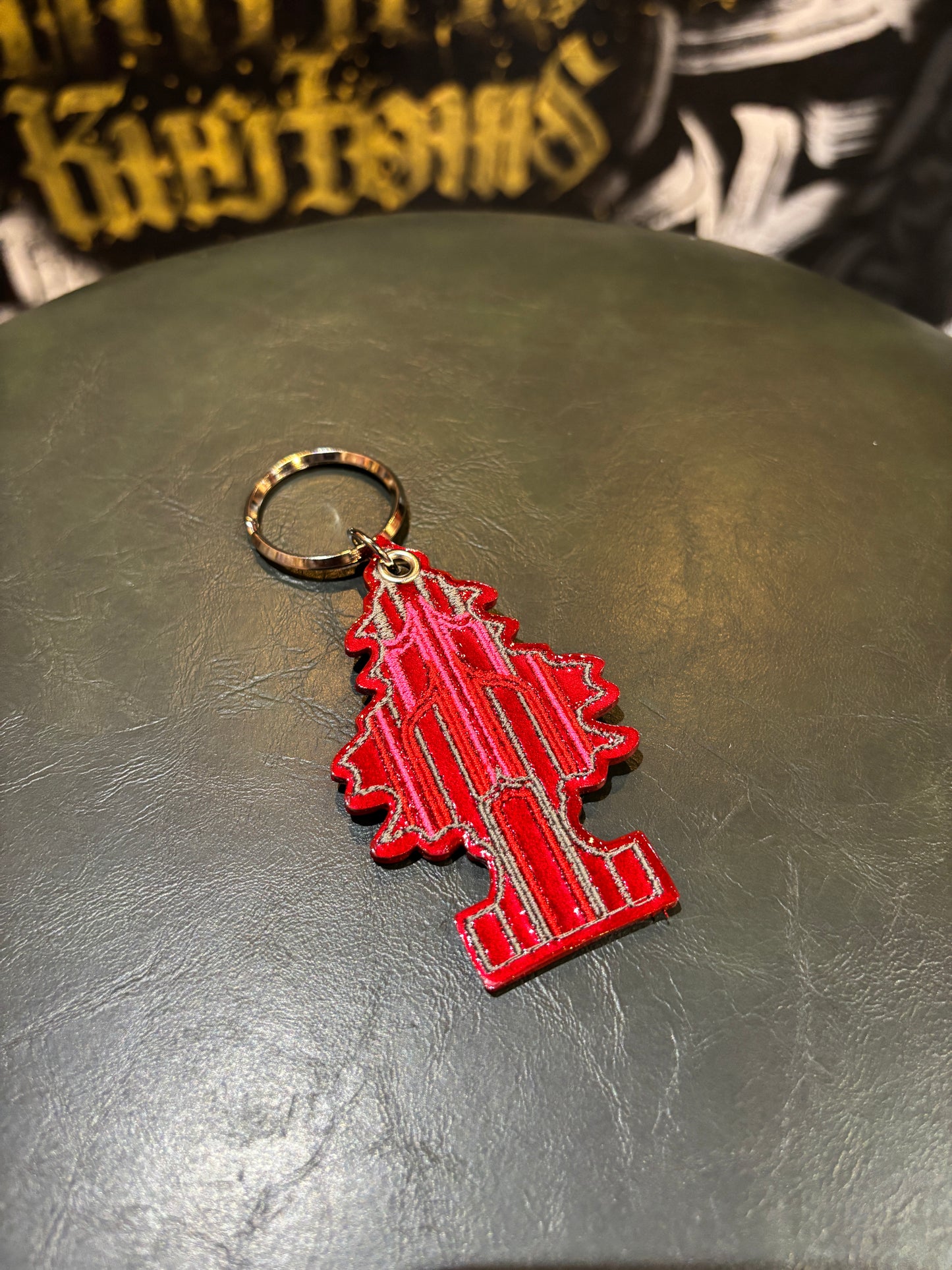 DINER  RACER 「Genuine Leather Soul Charm」ハンドメイドキーホルダー　