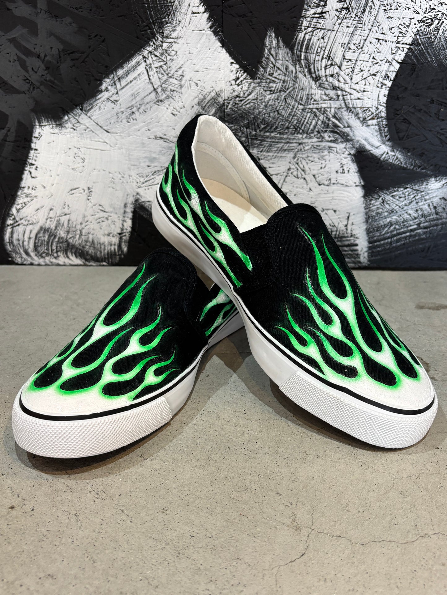 A.C.M SHOP 「FLAMES SHOES」GREEN