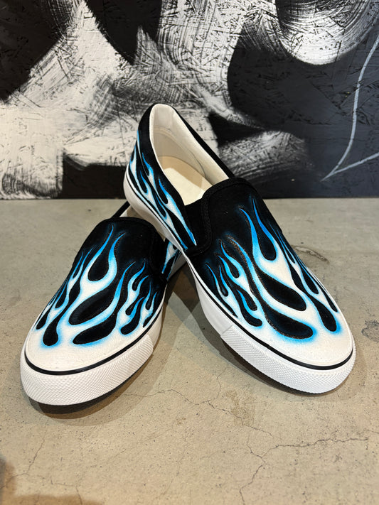 A.C.M SHOP 「FLAMES SHOES」BLUE