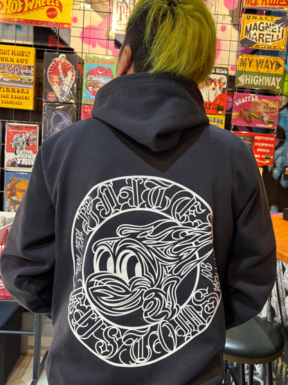 UNITED KUSTOMS「MERAMERA BOY Pinstripe Hoodie」