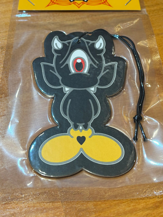 THE KALIFORNIA 「一つ目デビルくんエアフレッシュナー」BLACK
