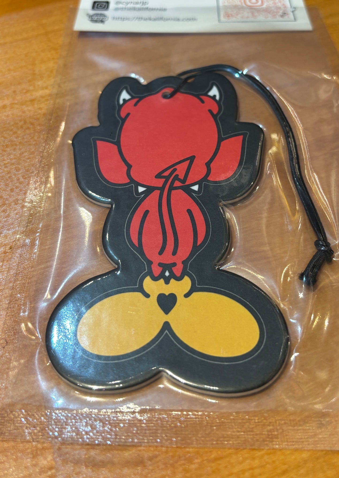 THE KALIFORNIA 「一つ目デビルくんエアフレッシュナー」RED