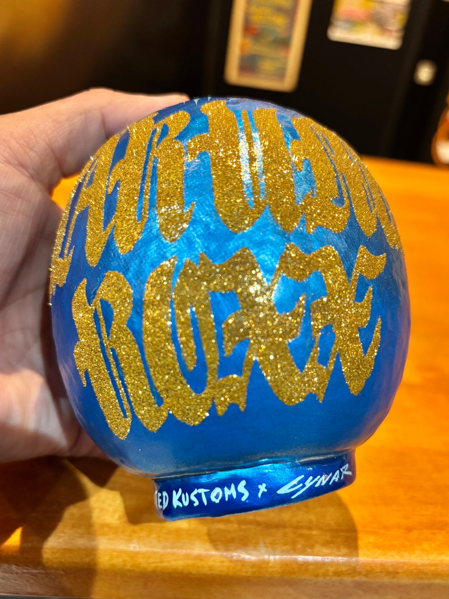 CYNAR × UNITED KUSTOMS 「DARUMA ROXX」3rd -ROYAL-  C.BLUE