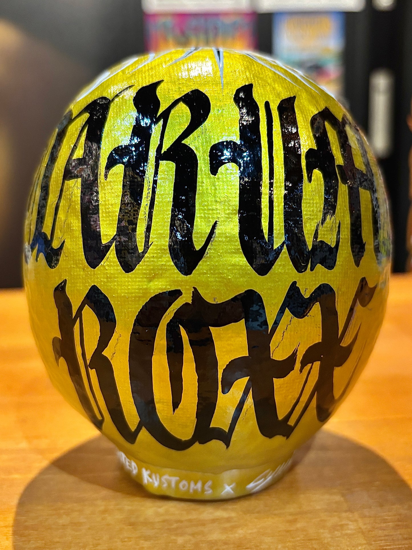 CYNAR × UNITED KUSTOMS 「DARUMA ROXX」3rd  C.YELLOW/BW