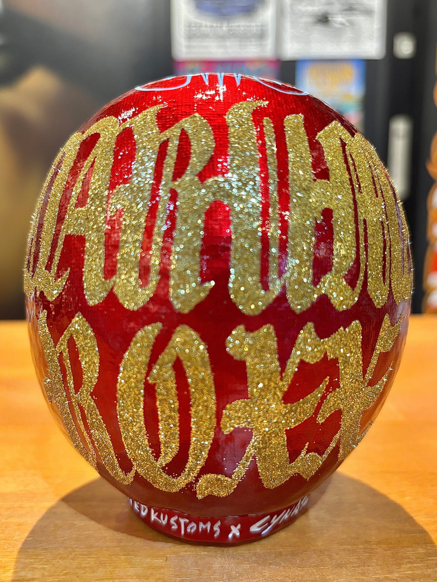 CYNAR × UNITED KUSTOMS 「DARUMA ROXX」3rd -ROYAL-  C.RED/ R-eye