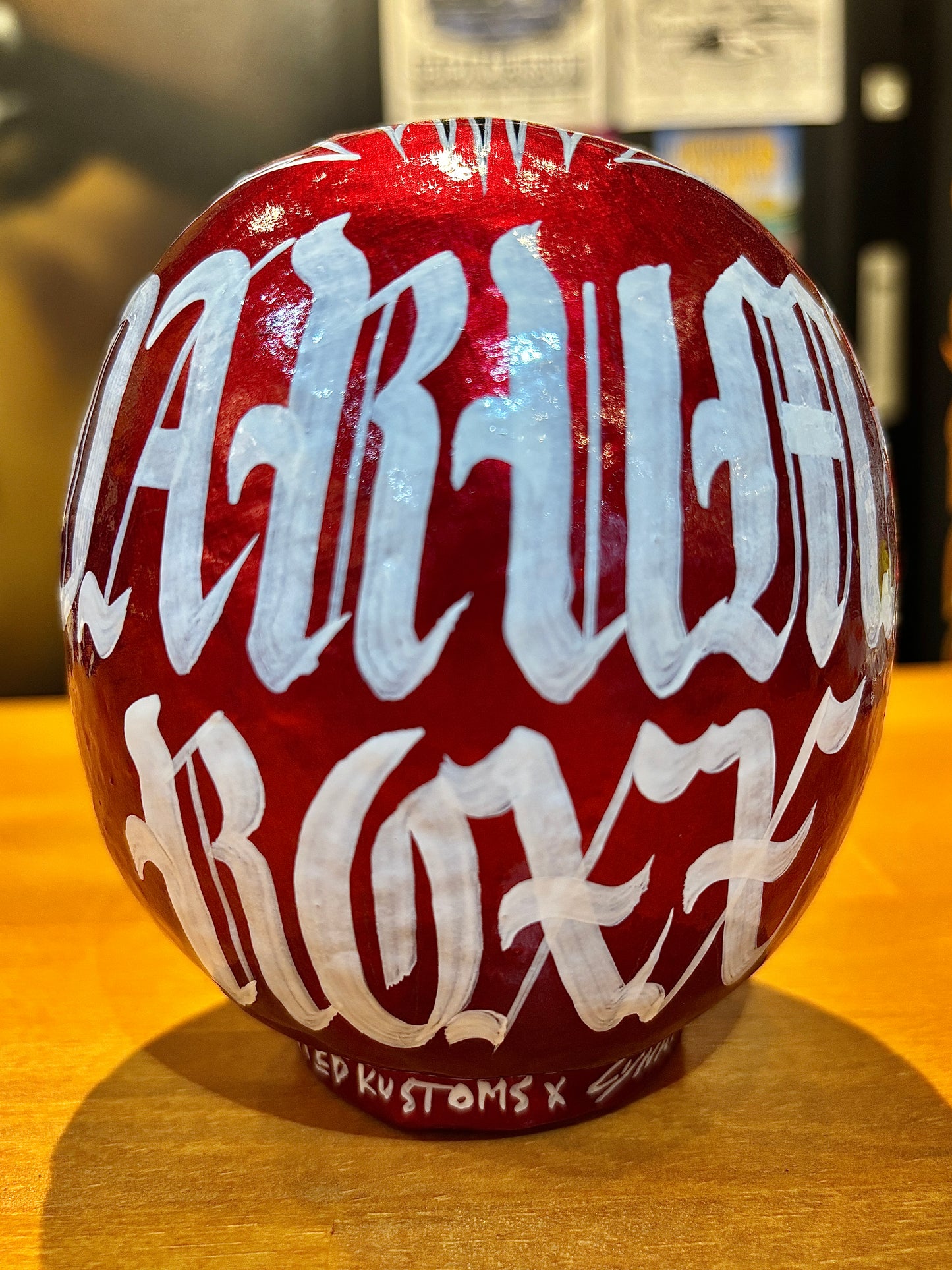 CYNAR × UNITED KUSTOMS 「DARUMA ROXX」3rd  C.RED/ W