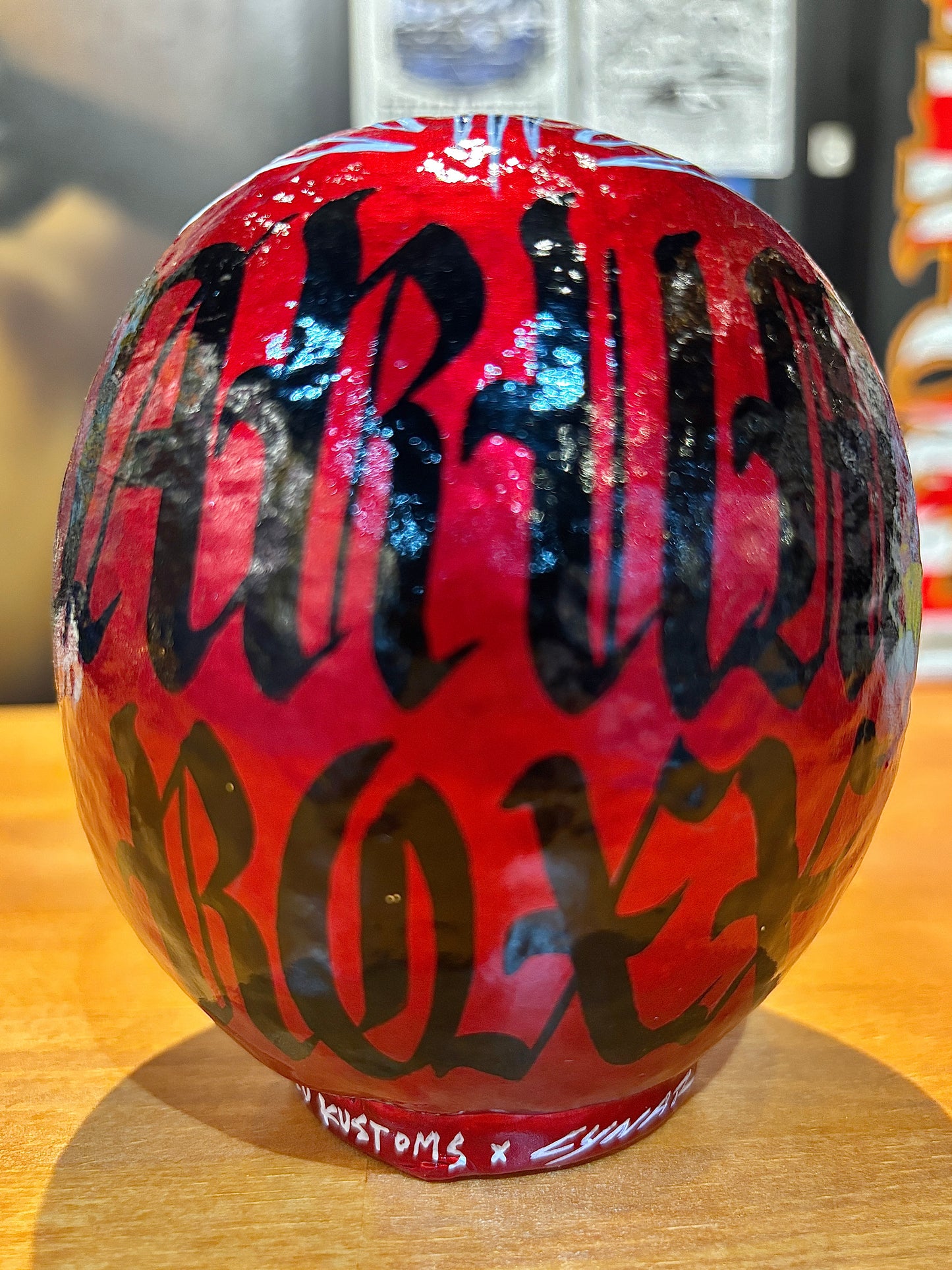 CYNAR × UNITED KUSTOMS 「DARUMA ROXX」3rd  C.RED/ B