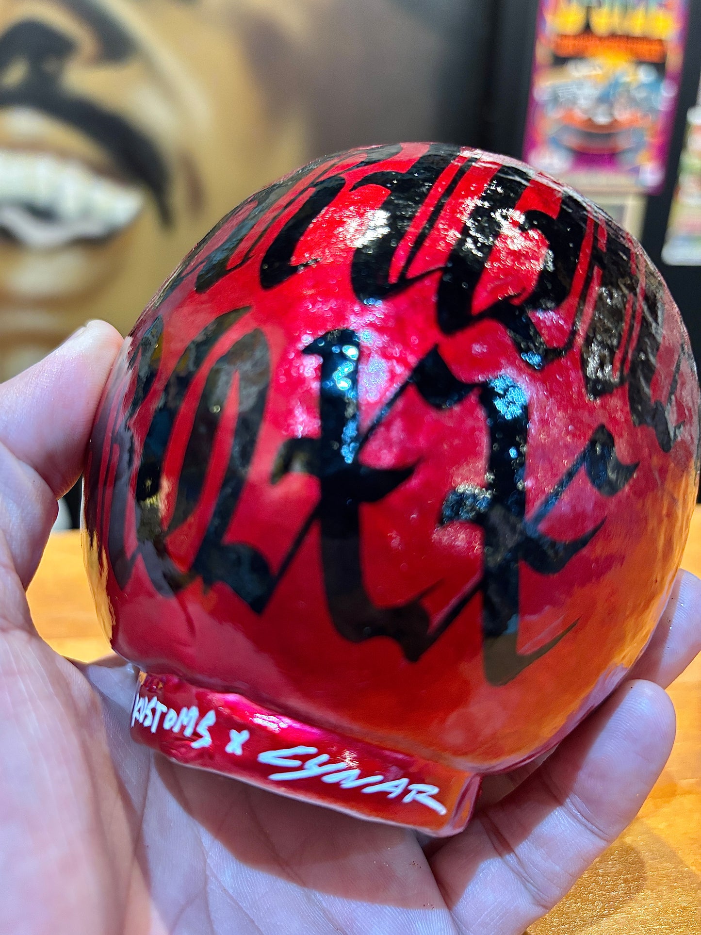 CYNAR × UNITED KUSTOMS 「DARUMA ROXX」3rd  C.RED/ B