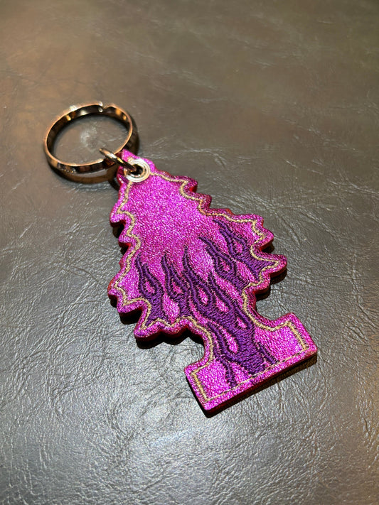 Diner Racer「Genuine Leather Soul Charm」ハンドメイドキーホルダー　