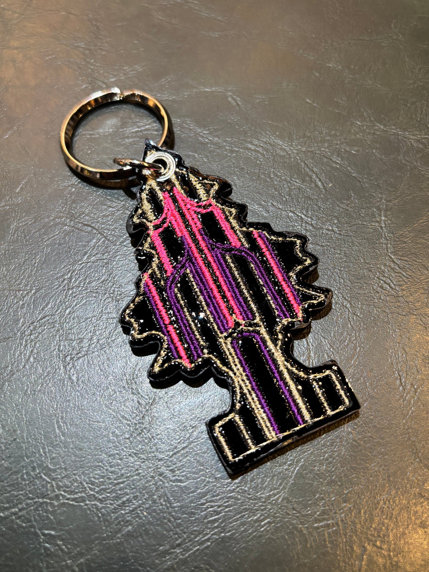 Diner Racer「Genuine Leather Soul Charm」ハンドメイドキーホルダー　