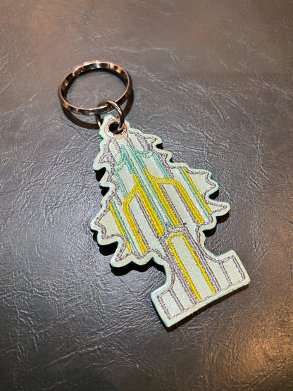 Diner Racer「Genuine Leather Soul Charm」ハンドメイドキーホルダー　