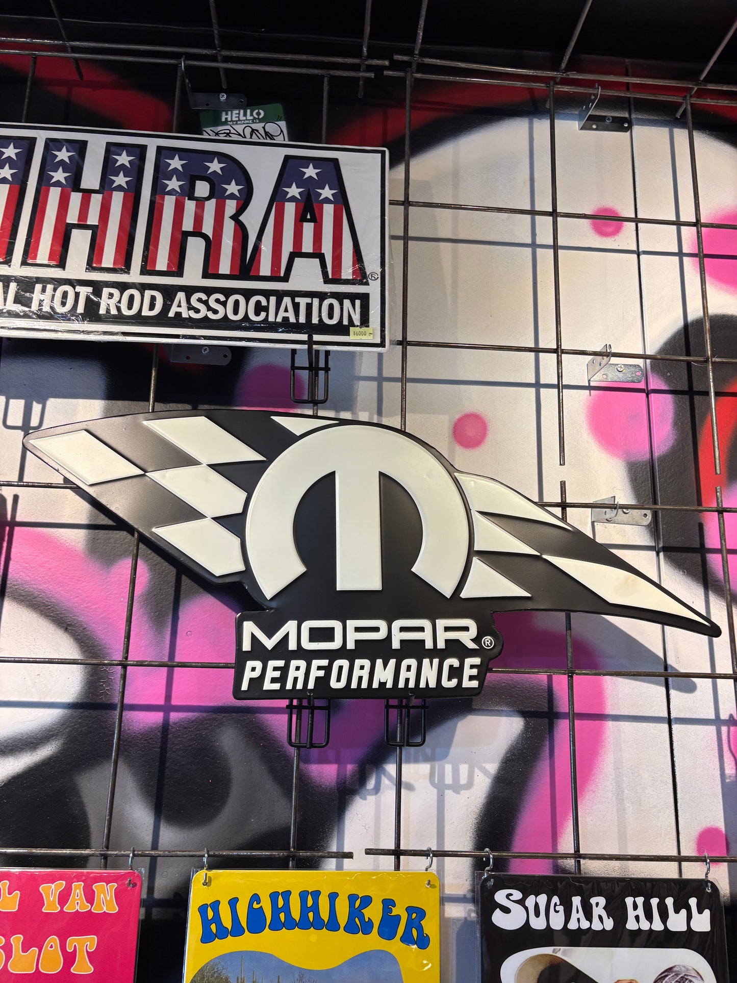 MOPER PERFORMANCE エンボスメタルサイン