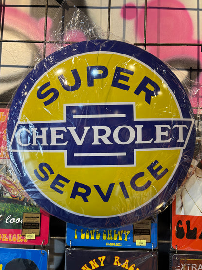 CHEVROLET メタルドームサイン