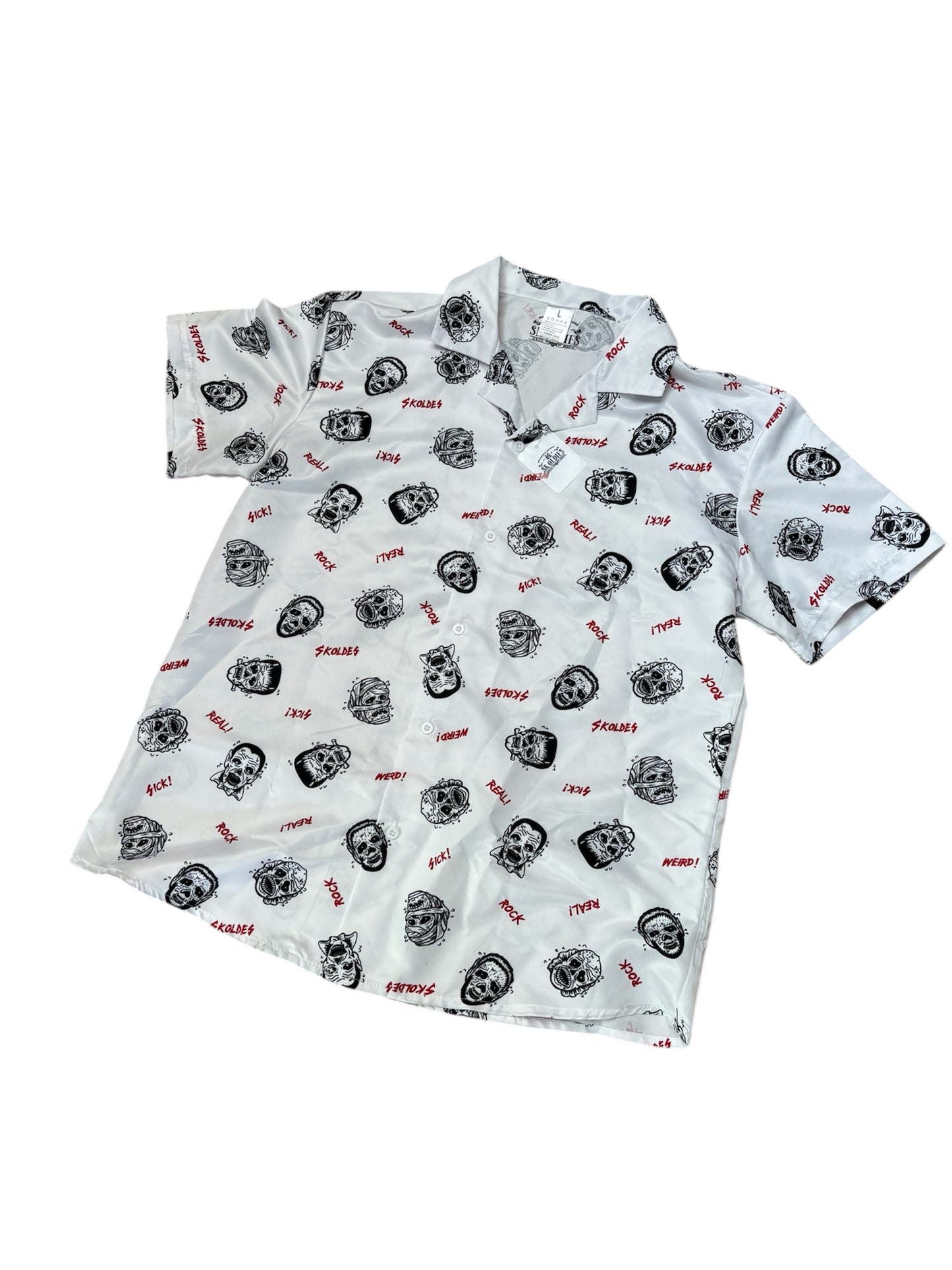 SK OLDIES pattern shirt “The Monster Paradise”