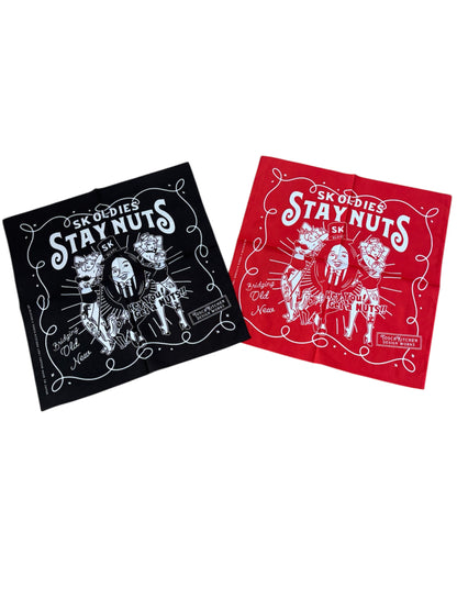 SK OLDIES "STAY NUTS" BANDANA