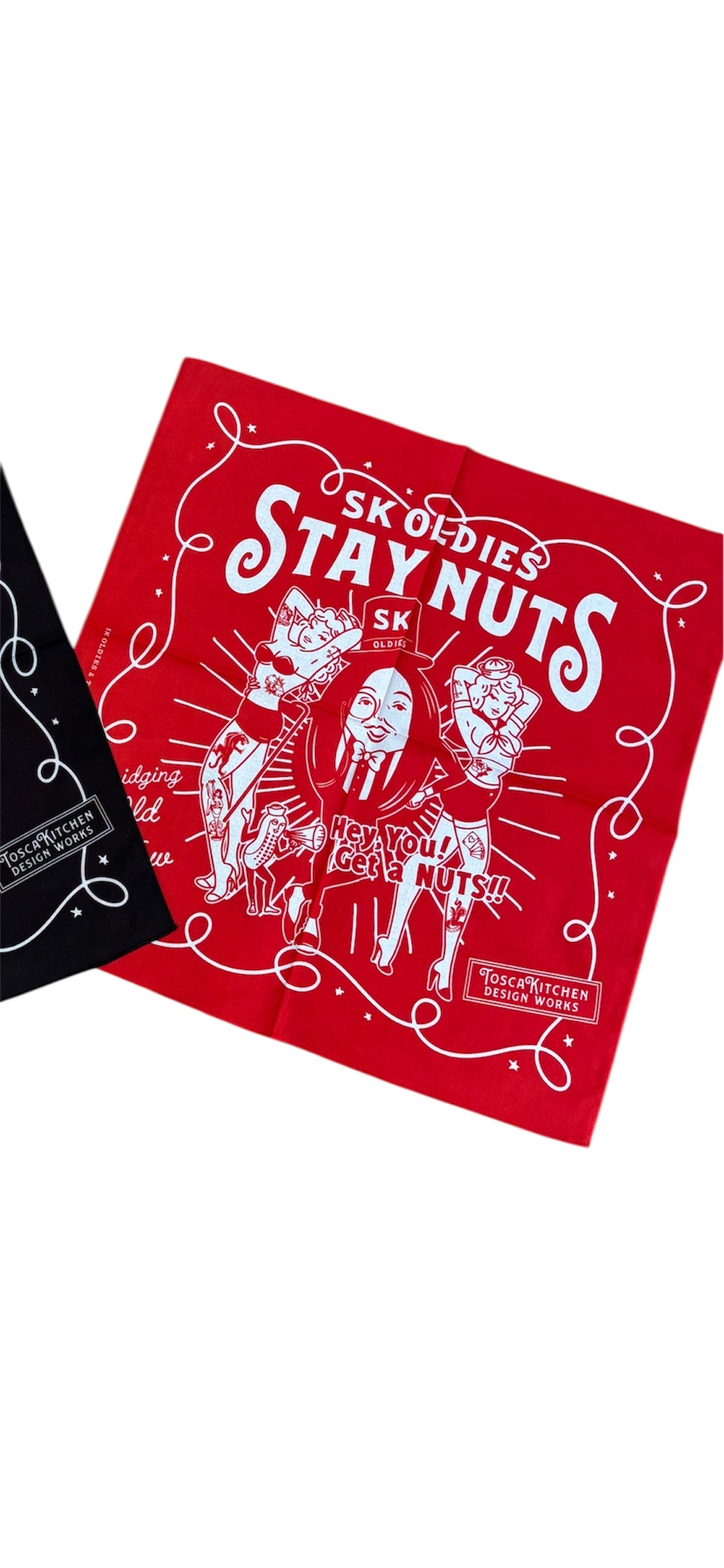 SK OLDIES "STAY NUTS" BANDANA