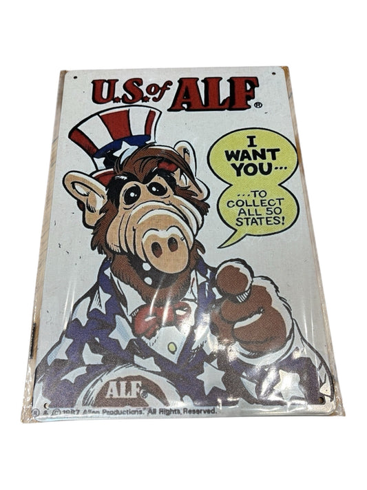 ALF  ブリキ看板　サインボード